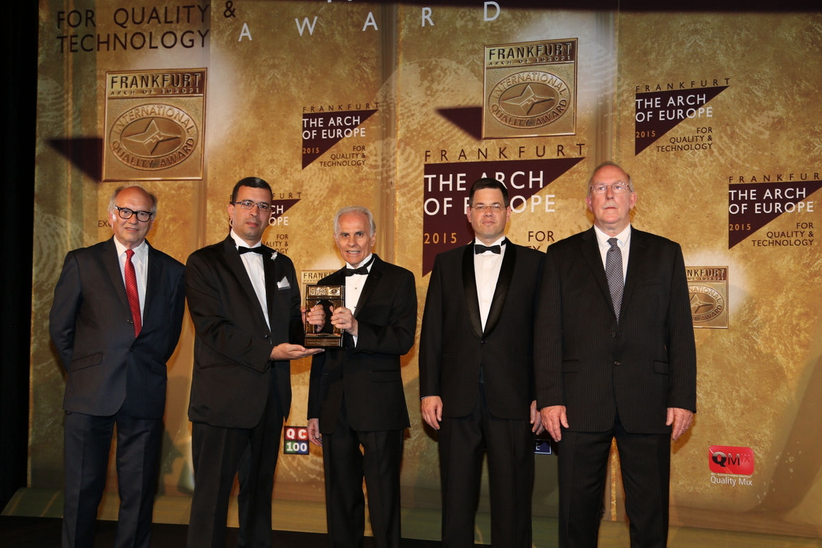 Egypt In Touch Won BID Arch of Europe Quality award